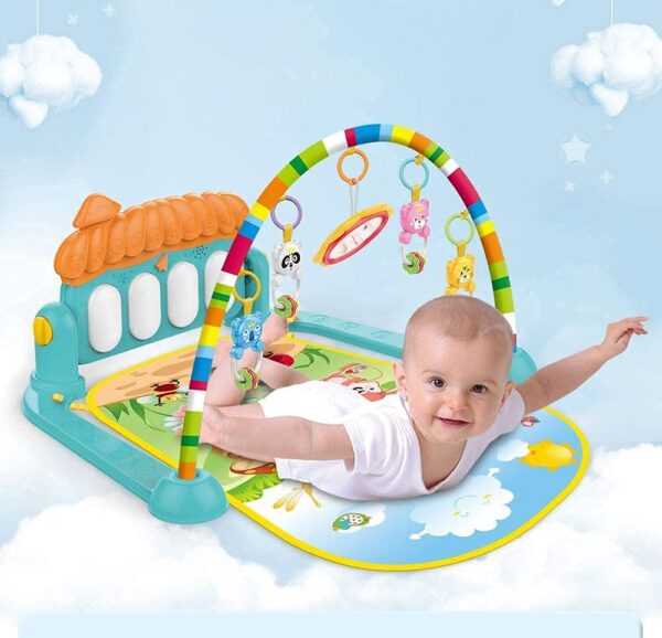 Baby piano fitness mat