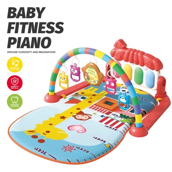 Baby piano fitness mat - Image 5