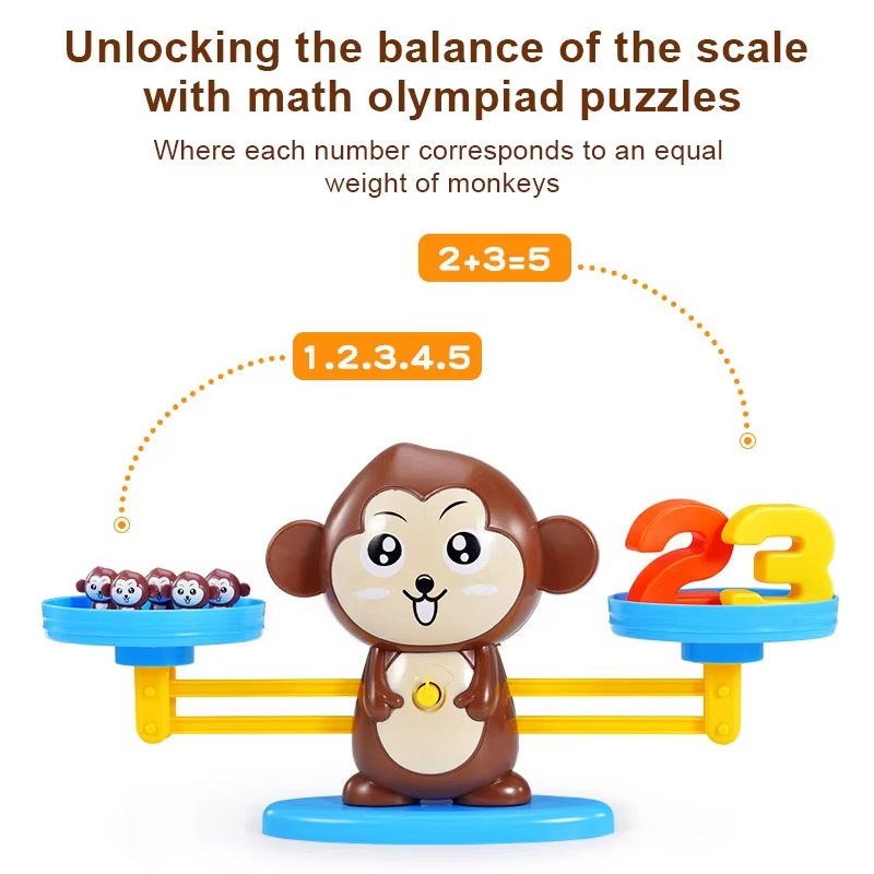 Monkey Balance Learning Toy - Image 4