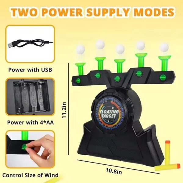 Floating Target Shooting Game Set with Air Guns - Image 3