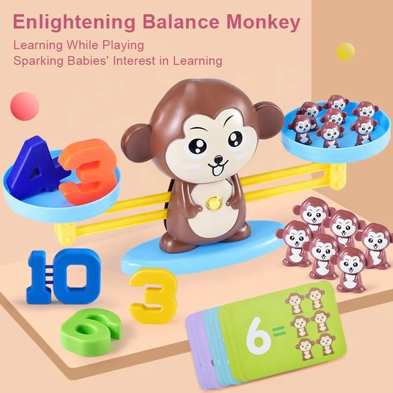 Monkey Balance Learning Toy - Image 5